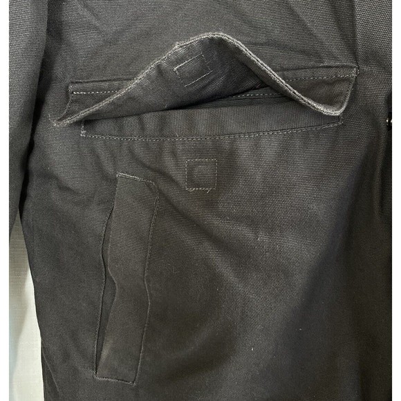 Primitive Skateboarding Jacket Men’s Medium Hooded Canvas Full Zip Button Lined - Picture 6 of 16